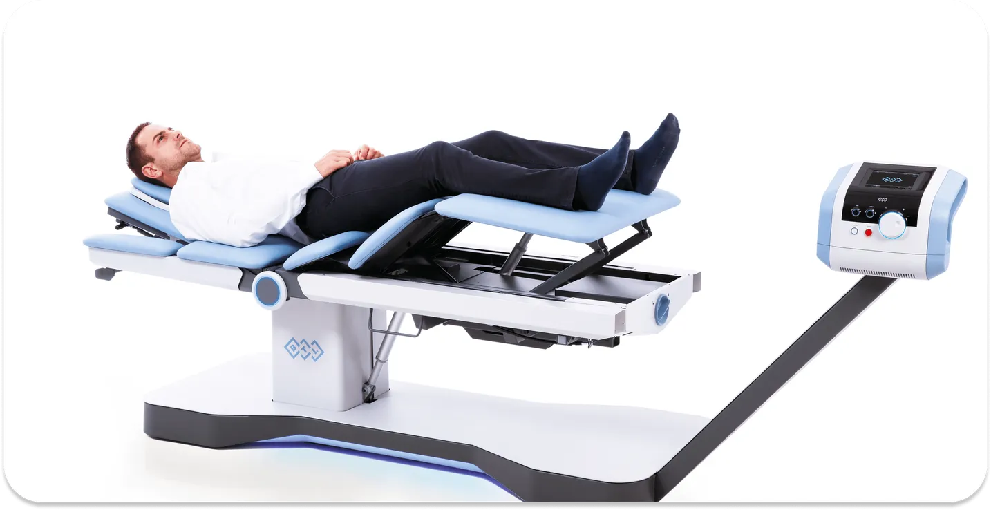Spinal decompression therapy for facet joint syndrome