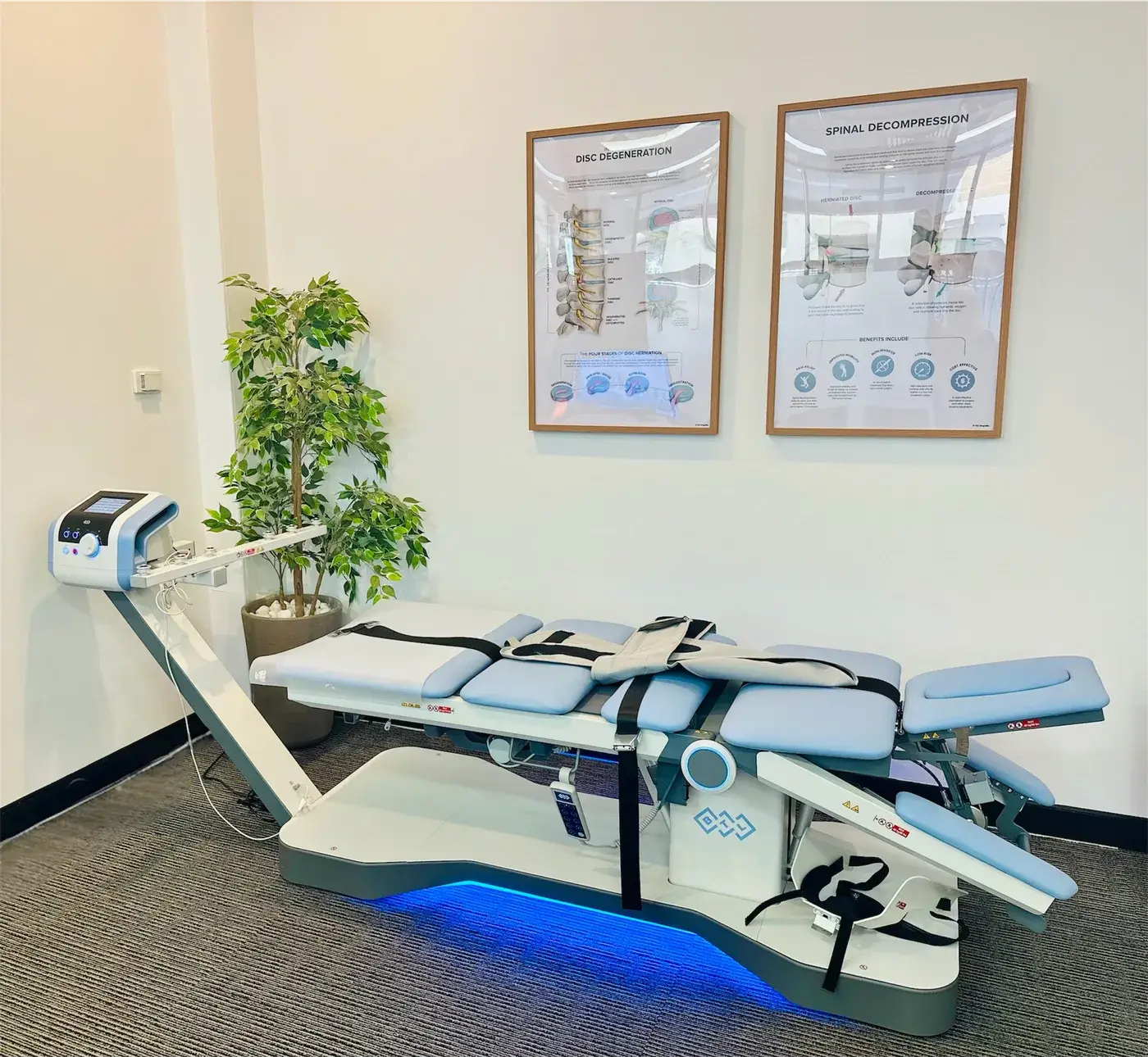 BTL Spinal Decompression Therapy Table at Complete Chiropractic Dee Why